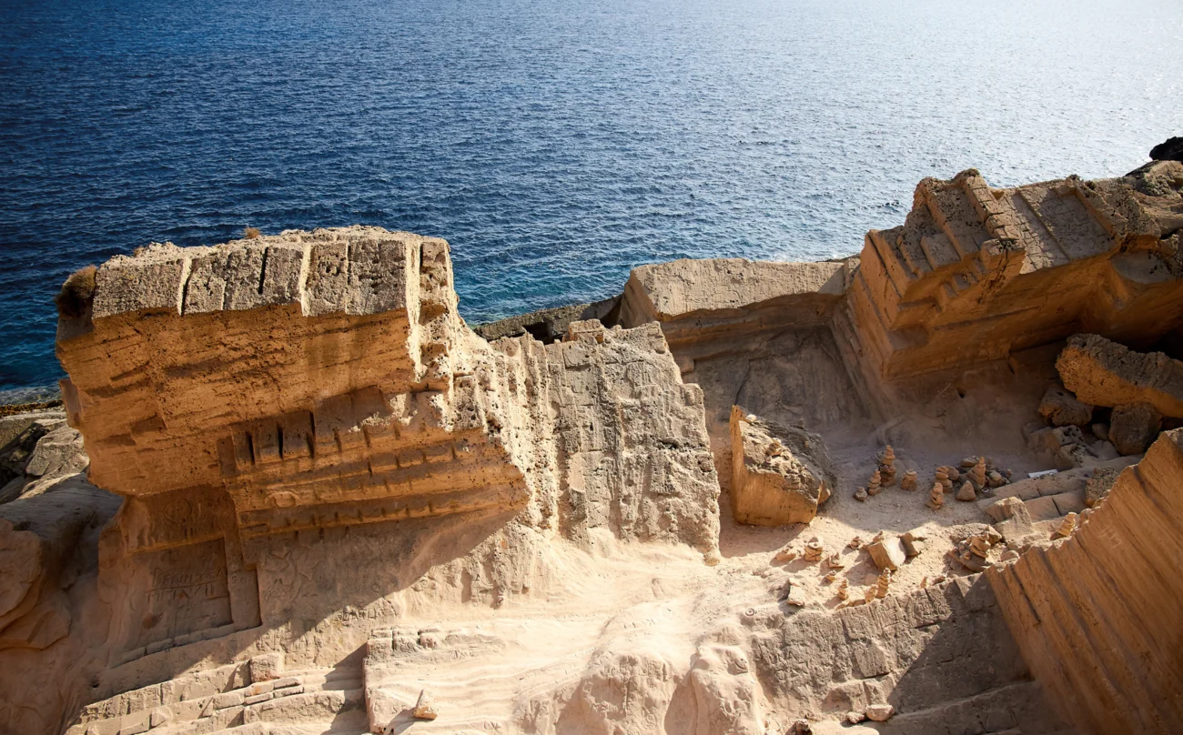 Sa Pedrera Quarry in Ibiza