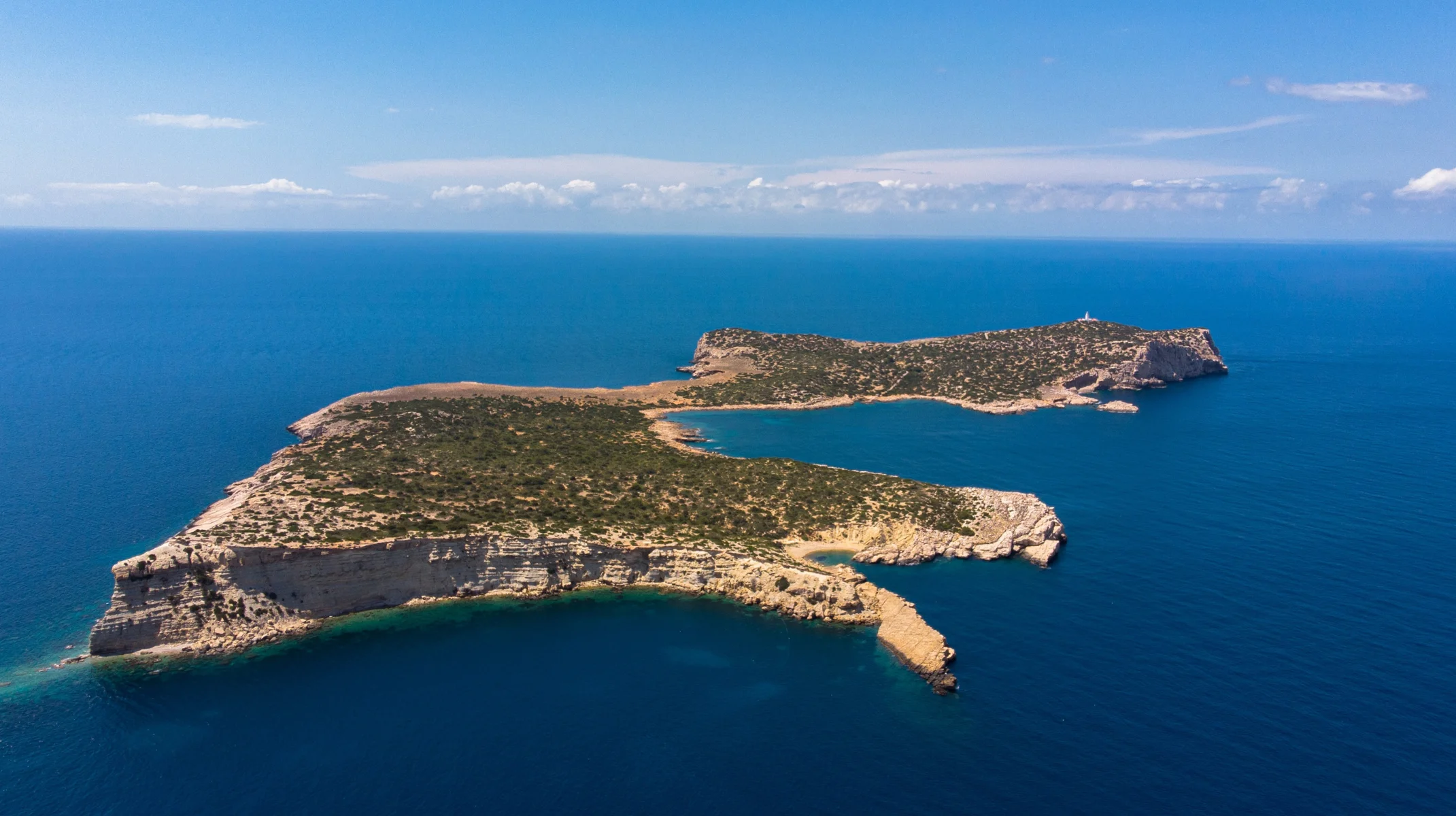 Eiland Conejera in Ibiza