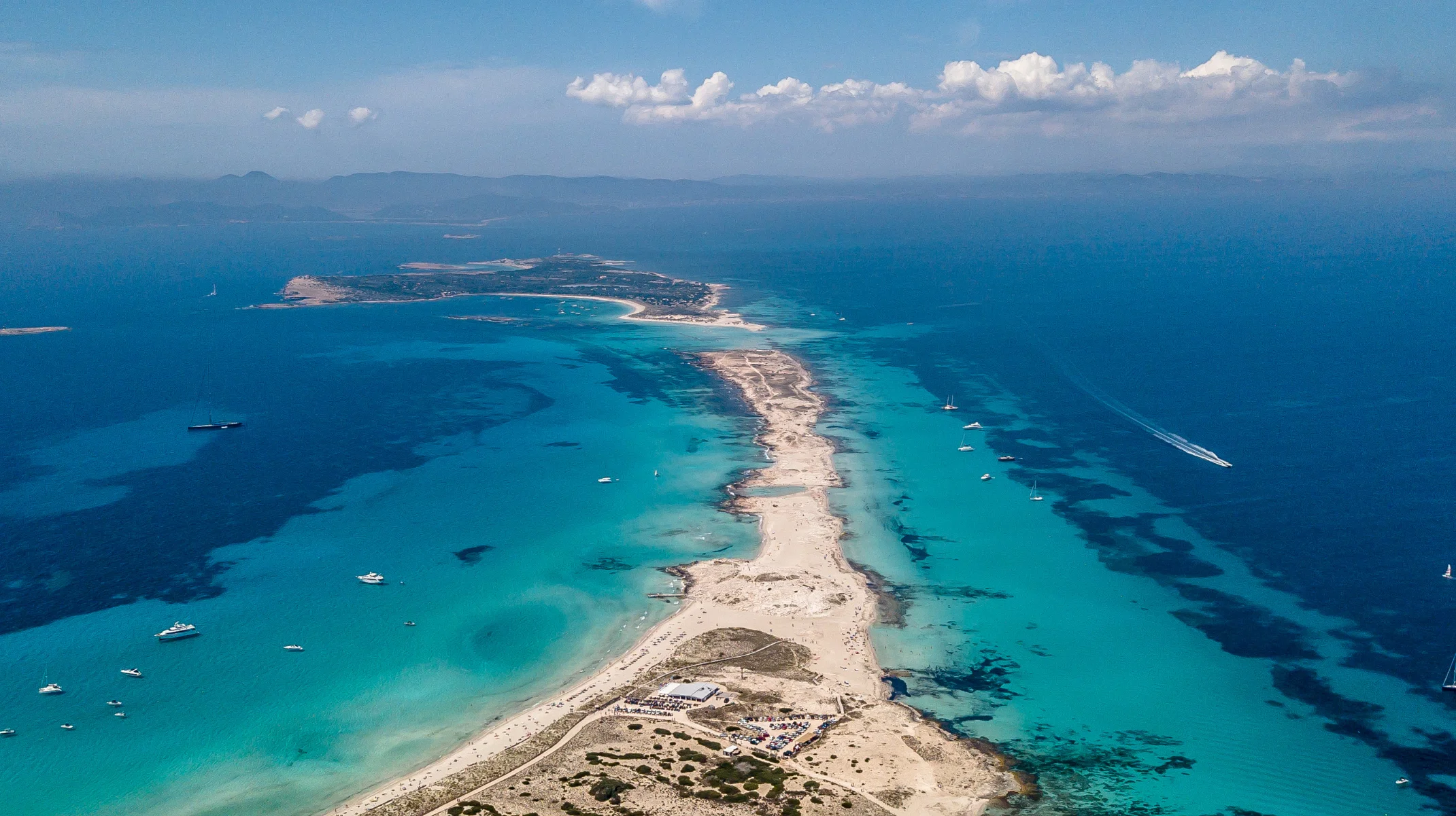 S'Empalmador Island in Formentera