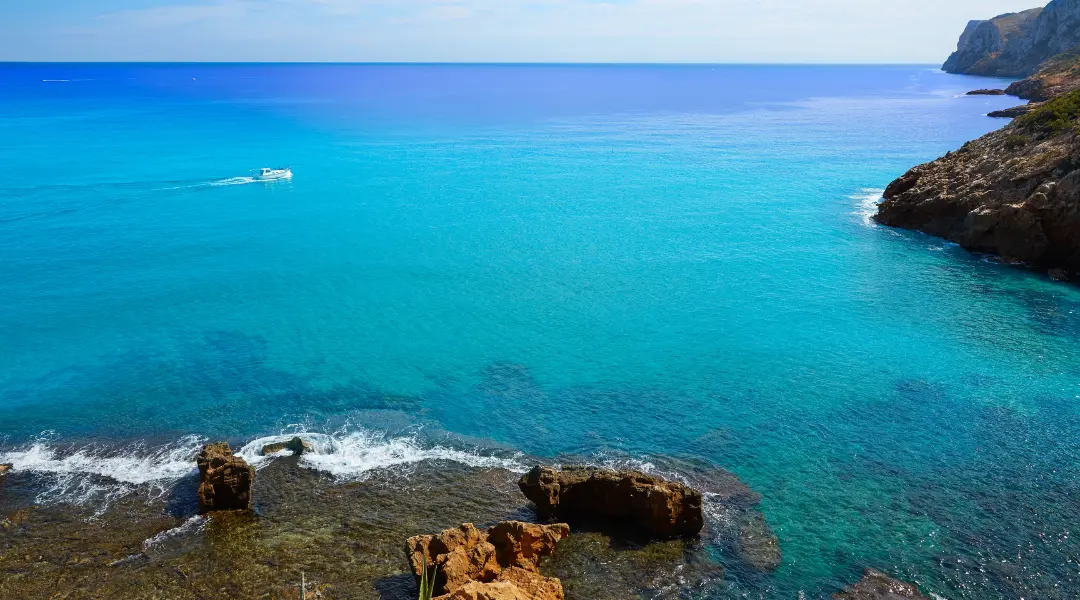 Viewpoint of Las Rotas towards Cap Sant Antoni