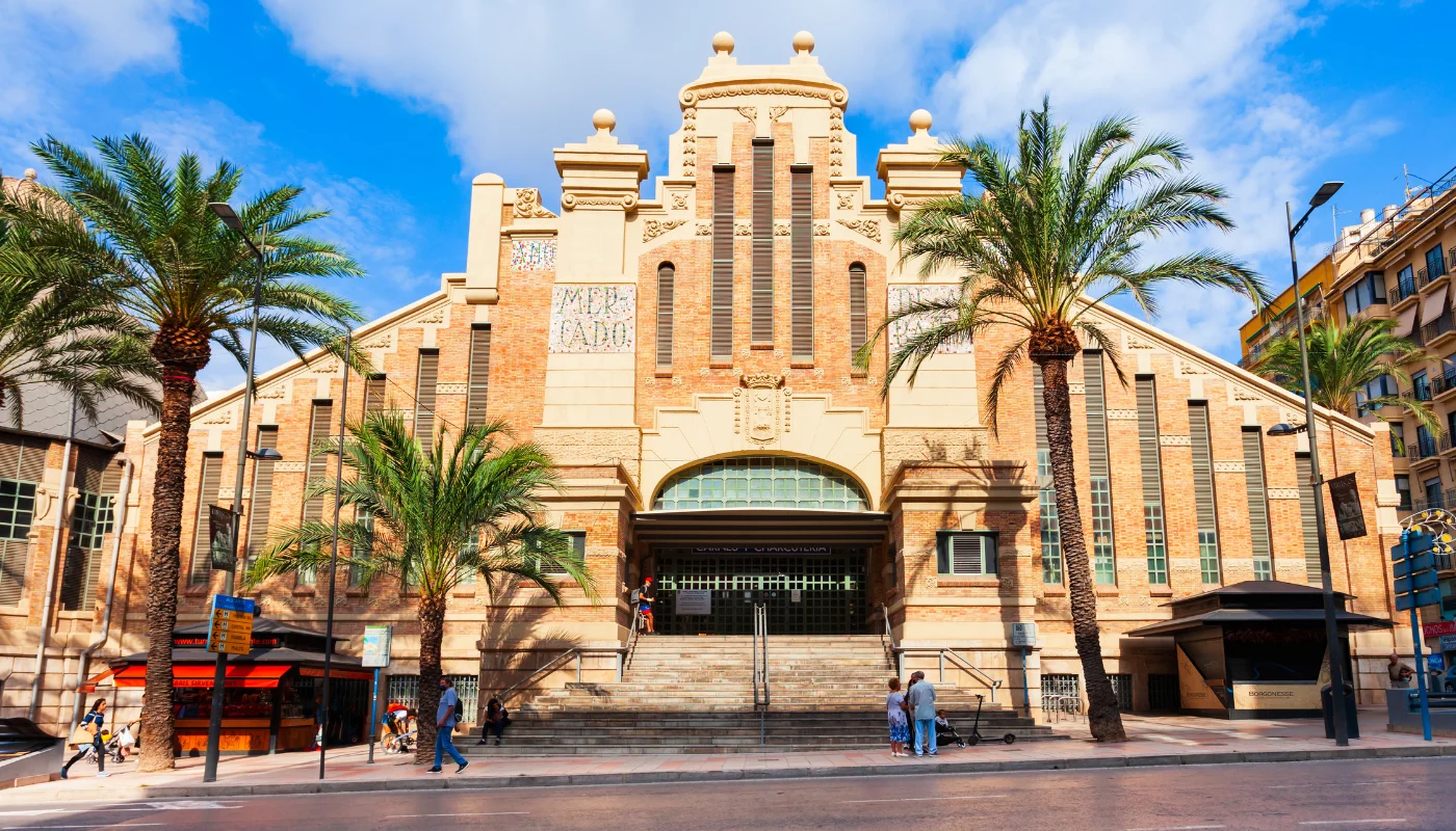 Centrale Markt van Alicante