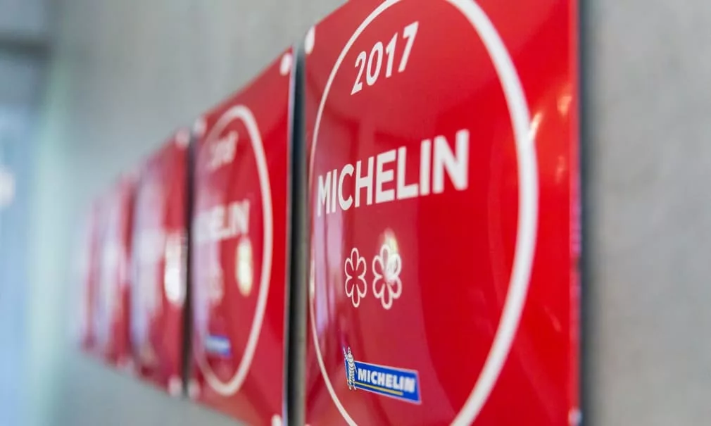 Plakater fra Michelin-guiden