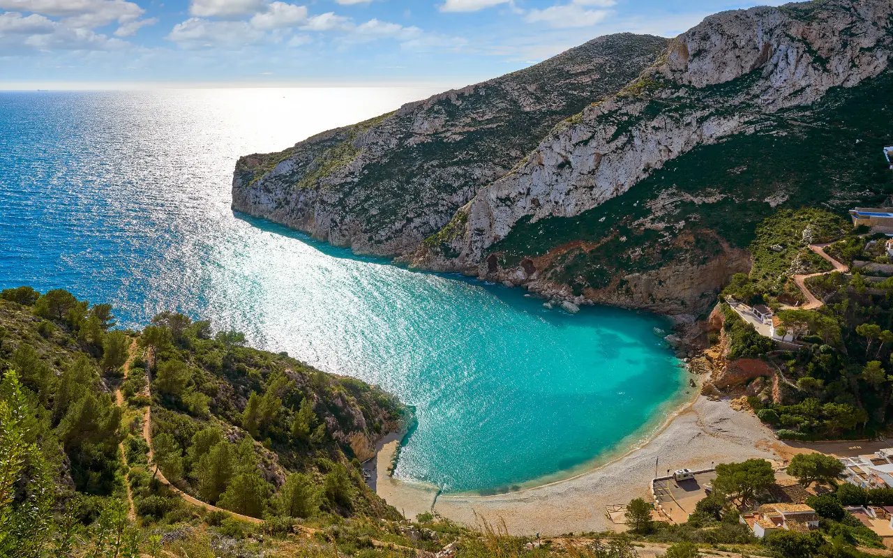 Playa Granadella en Javea