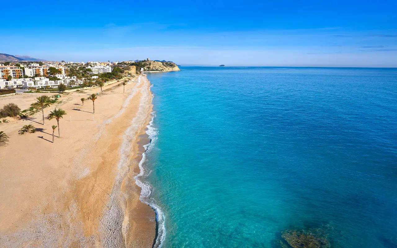 Plaża El Paraiso w Villajoyosa