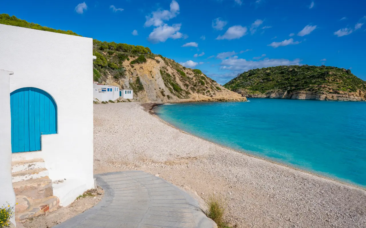 Cala Barraca oder Cala Portitxol in Javea