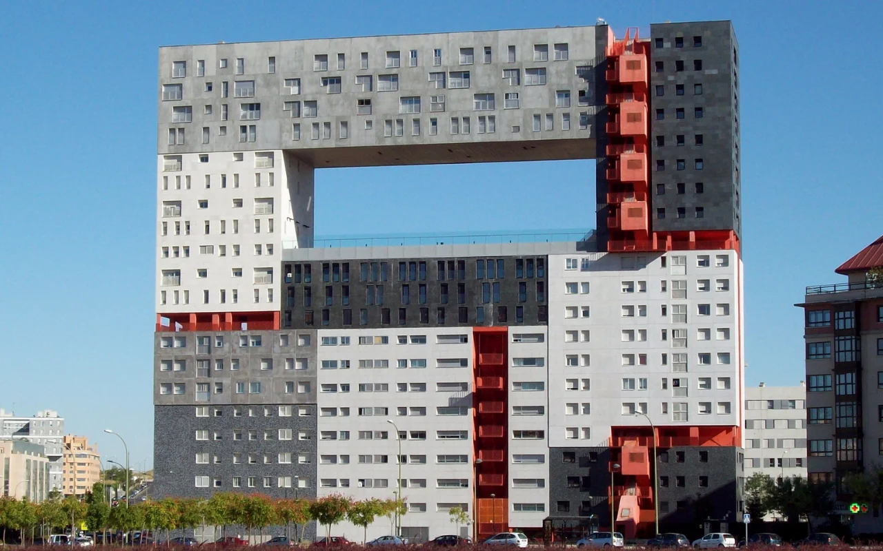 Gebäude Mirador de San Chinarro in Madrid