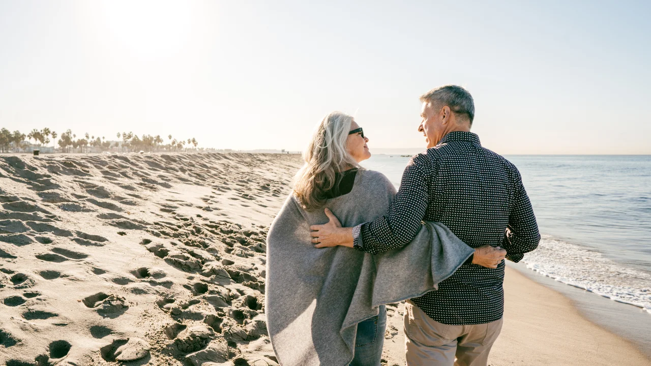 Pareja de jubilados en Costa Blanca