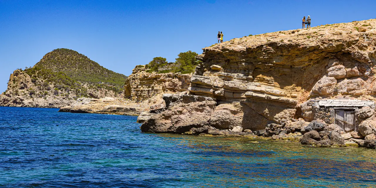 Sa Galera beach in Ibiza